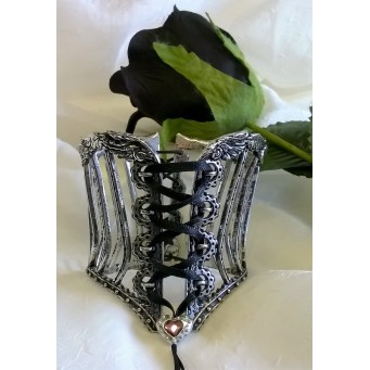ALCHEMY GOTHIC DESIGNS BANGLE - VICTORIAN TIGHTLACE CORSET - SPECIAL OFFER WAS £64.99