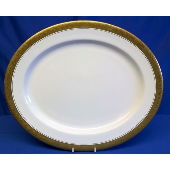 ROYAL WORCESTER C1393 PATTERN 39cm OVAL PLATE 
